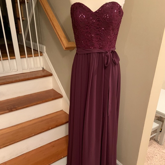 Mori Lee Dresses & Skirts - Mori Lee 128 eggplant size 14